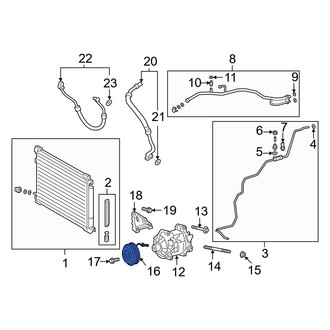 Toyota OE - A/C Compressor Clutch