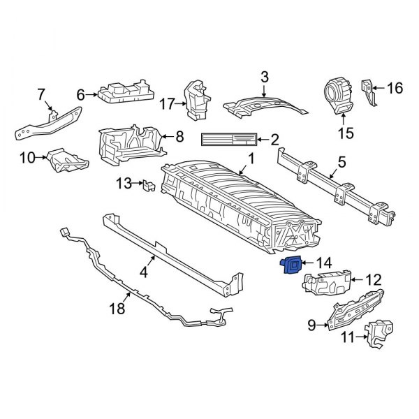 Drive Motor Battery Voltage Sensor