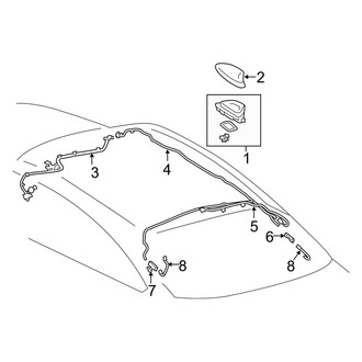 Toyota OE - Electrical - Antenna