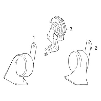 Toyota OE - Electrical - Horn