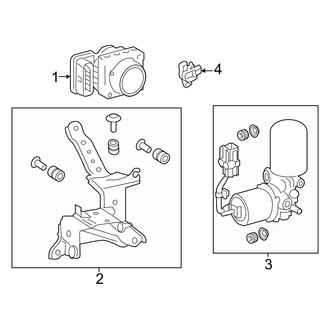 Toyota OE - Electrical - ABS Components (Hybrid Limited / Hybrid XLE / Hybrid XSE Nightshade)