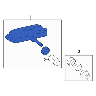 Toyota OE - Tire Pressure Monitoring System (TPMS) Sensor