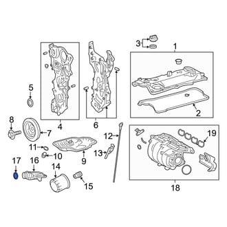Toyota OE - Engine Oil Pump Pickup Tube Gasket