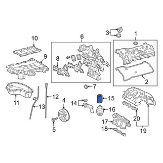 Toyota OE - Engine Oil Filter Element