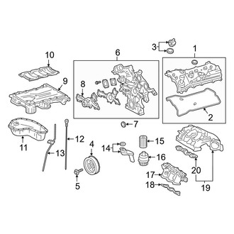 Toyota OE - Engine / Transaxle - Engine Parts (3.5L)