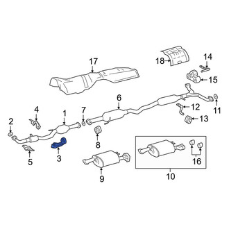 Toyota OE - Exhaust System Hanger