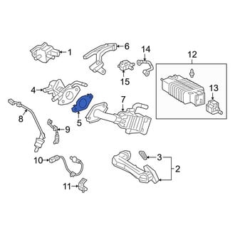 Toyota OE - Exhaust Gas Recirculation (EGR) Valve Gasket