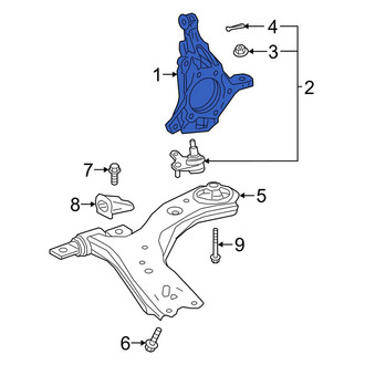 Toyota OE - Left Steering Knuckle