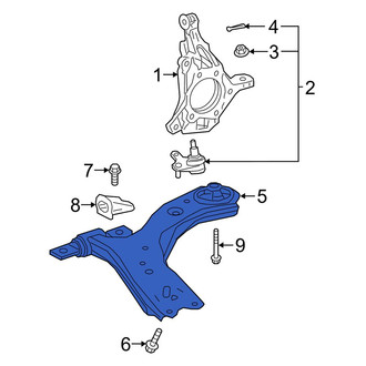 Toyota OE - Front Left Suspension Control Arm