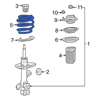 Toyota OE - Front Coil Spring