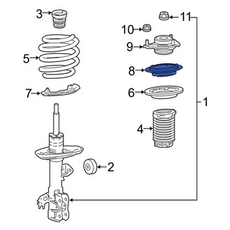 Toyota OE - Front Suspension Strut Bearing