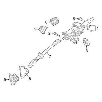 Toyota OE - Steering Column Assembly