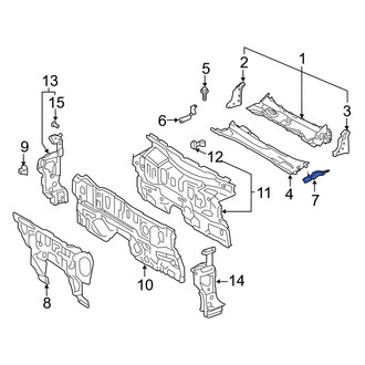 Toyota OE - Left Cowl Cover Seal