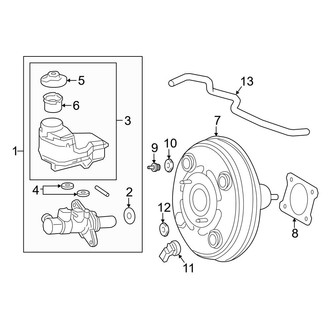 Toyota OE - Cowl - Components on Dash Panel