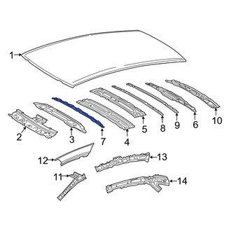 Toyota OE - Front Roof Bow