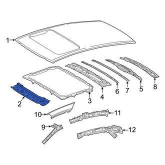 Toyota OE - Front Roof Header Panel