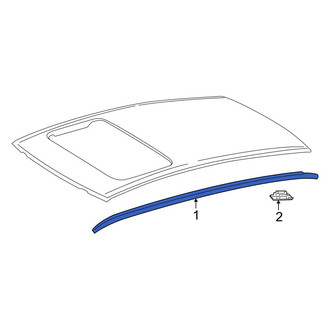 Toyota OE - Left Roof Drip Molding