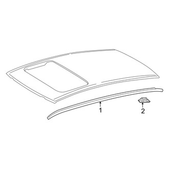 Toyota OE - Roof - Exterior Trim