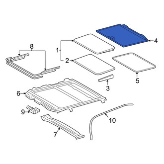 Toyota OE - Sunroof Cover