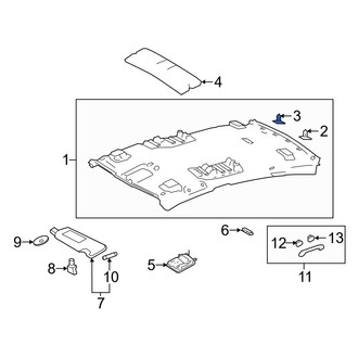 Toyota OE - Headliner Clip