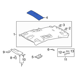 Toyota OE - Roof Insulator