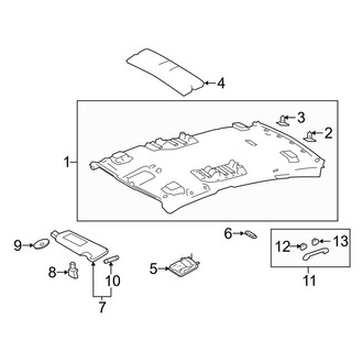 Toyota OE - Roof - Interior Trim