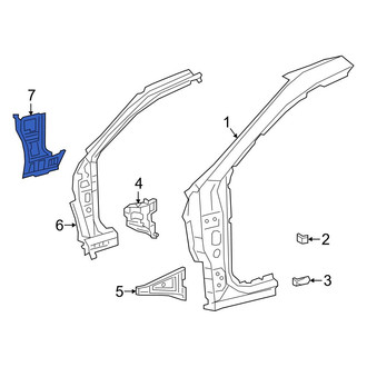 Toyota OE - Left Lower Inner Body A-Pillar