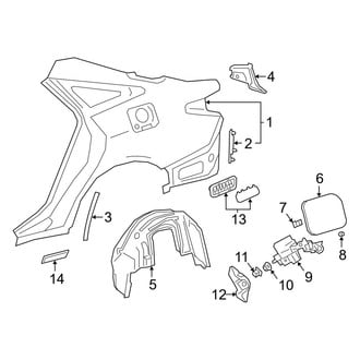 Toyota OE - Quarter Panel & Components