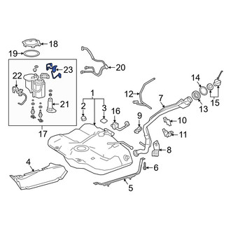 Toyota OE - Fuel Sender and Hanger Assembly