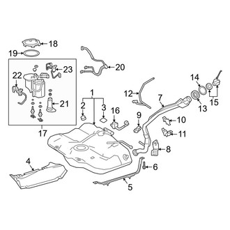 Toyota OE - Fuel System Components