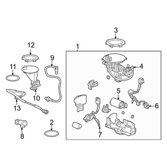 Toyota OE - Fuel System - Fuel Pump (2.5L)
