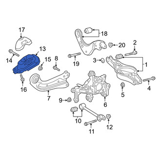 Toyota OE - Right Suspension Trailing Arm Bracket