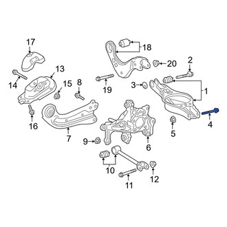 Toyota OE - Lower Outer Suspension Control Arm Bolt