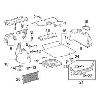 Toyota OE - Rear Body & Floor - Interior Trim