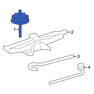 Toyota OE - Spare Tire Stud