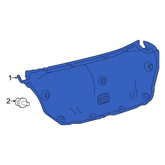 Toyota OE - Rear Deck Lid Trim