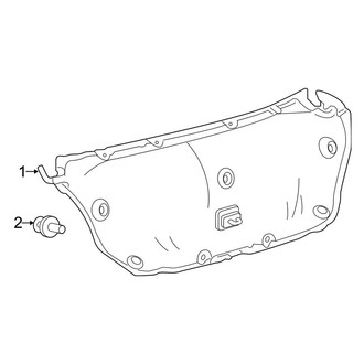 Toyota OE - Trunk Lid - Interior Trim
