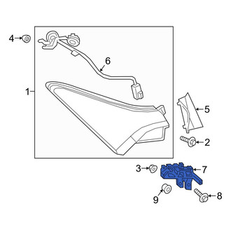 Toyota OE - Right Tail Light Bracket