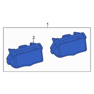 Toyota OE - Rear License Plate Light Assembly
