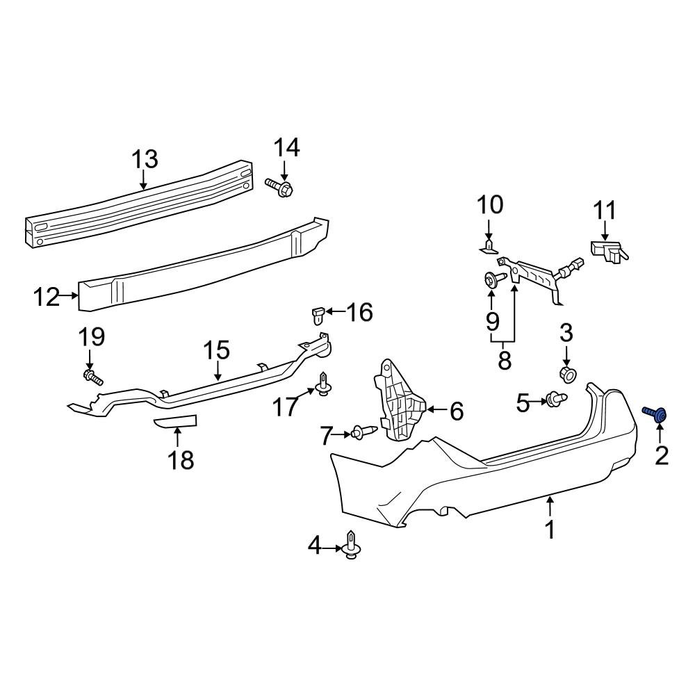 toyota-oe-90159a0059-mud-flap-screw