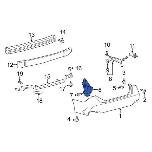 Bumper Splash Shield