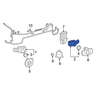 Toyota OE - Front Outer Parking Aid Sensor
