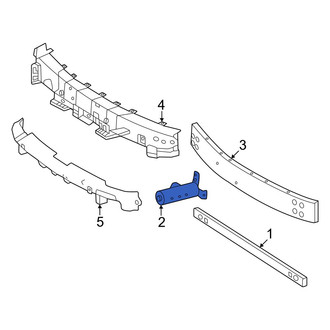 Toyota OE - Front Right Bumper Cover Reinforcement Bracket