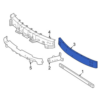 Toyota OE - Front Bumper Impact Bar