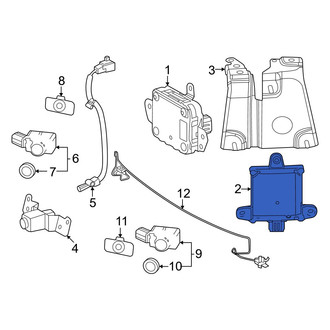 Toyota OE - Front Collision Warning Sensor