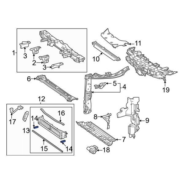 Radiator Shutter Seal