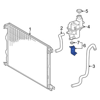 Toyota OE - Turbocharger Coolant Reservoir Bracket