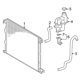 Toyota OE - Cooling - Radiator & Components (Intercooler), (2.4L)