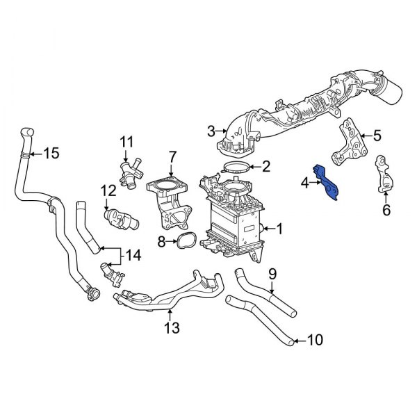 Intercooler Pipe Bracket