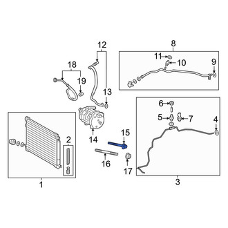 Toyota OE - A/C Compressor Bolt